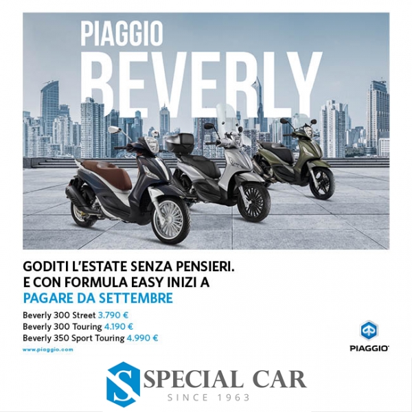 Promozione Piaggio Beverly