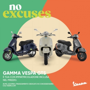 Promozione Vespa GTS