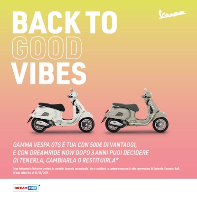 Promozione Vespa GTS