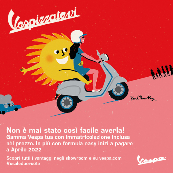 Promozione Vespa GTS
