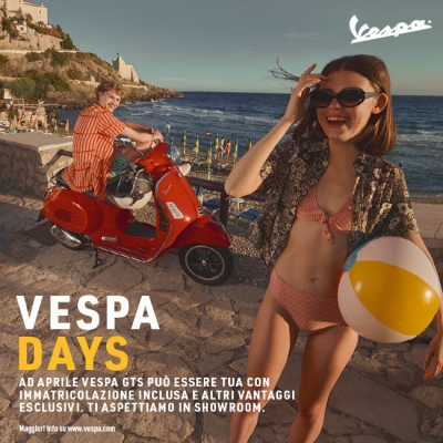 Promozione Vespa GTS