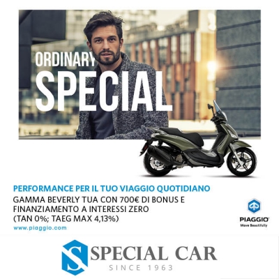 Promozione Piaggio Bevery