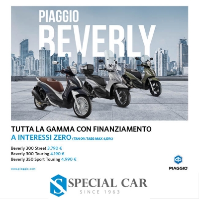 Promozione Piaggio Beverly