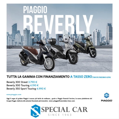 Promozione Piaggio Beverly