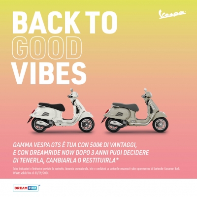 Promozione Vespa GTS