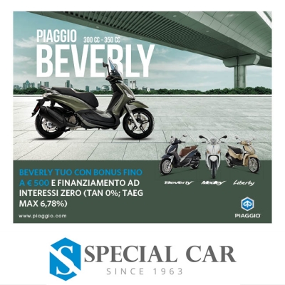 Promozione Piaggio Beverly