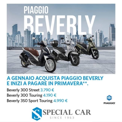 Promozione Piaggio Beverly